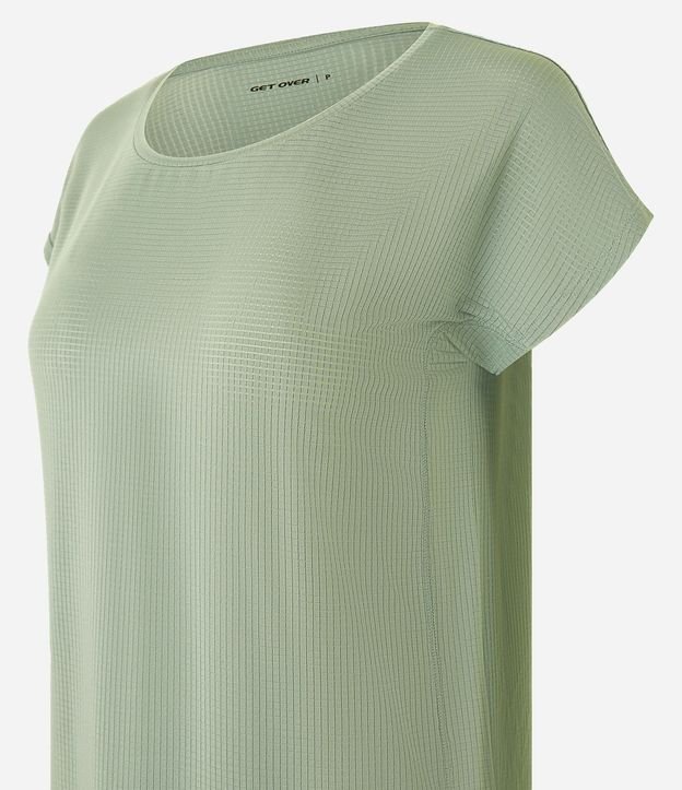 Remera en Microfibra con Escote Redondo 5