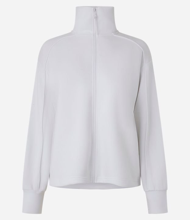 Campera Deportiva en Microfibra Pesada con Cuello 7