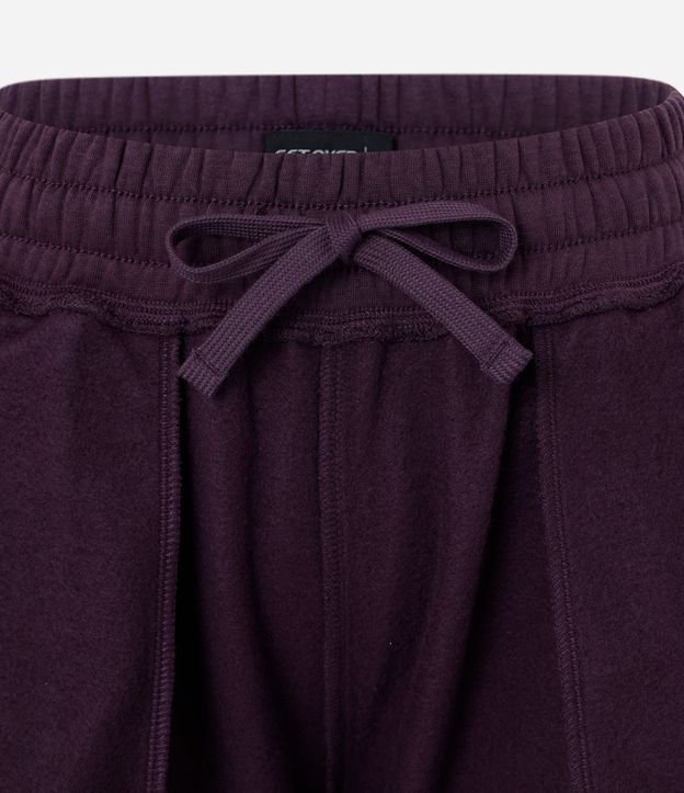 Pantalón Deportivo de Algodón con Bolsillo 8