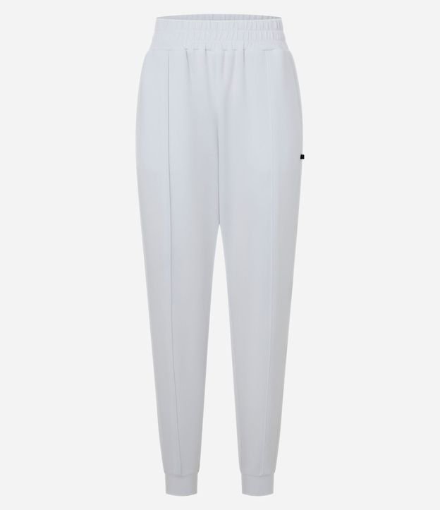 Pantalón Jogger en Microfibra Pesada con Frisos