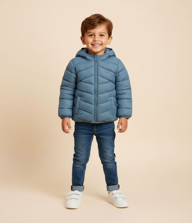 Campera Básica Infantil en Microfibra - Talle 1 a 5 años 2