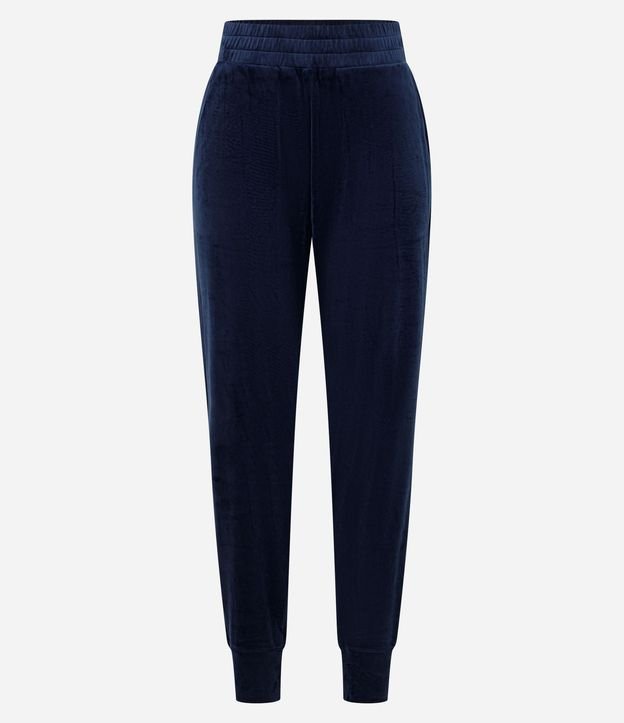 Pantalón Deportivo en Microfibra con Cintura Elástica 5