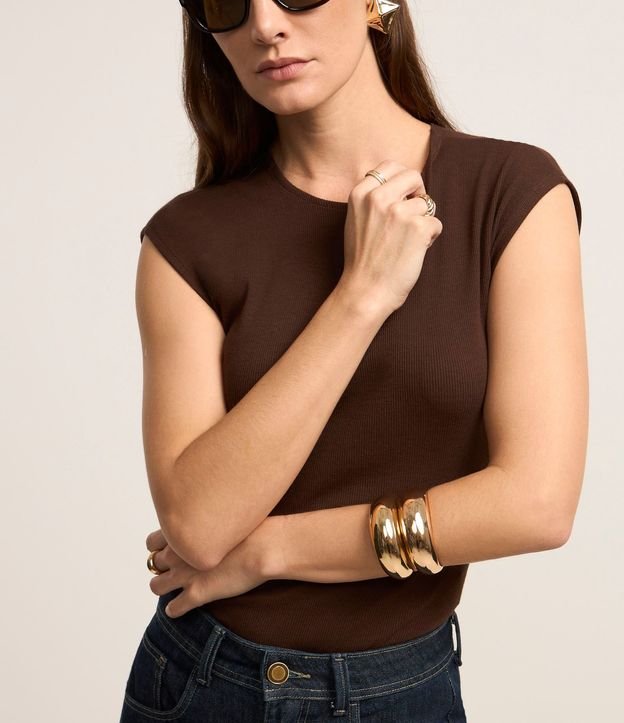 Blusa en Rib Sin Sisa 4