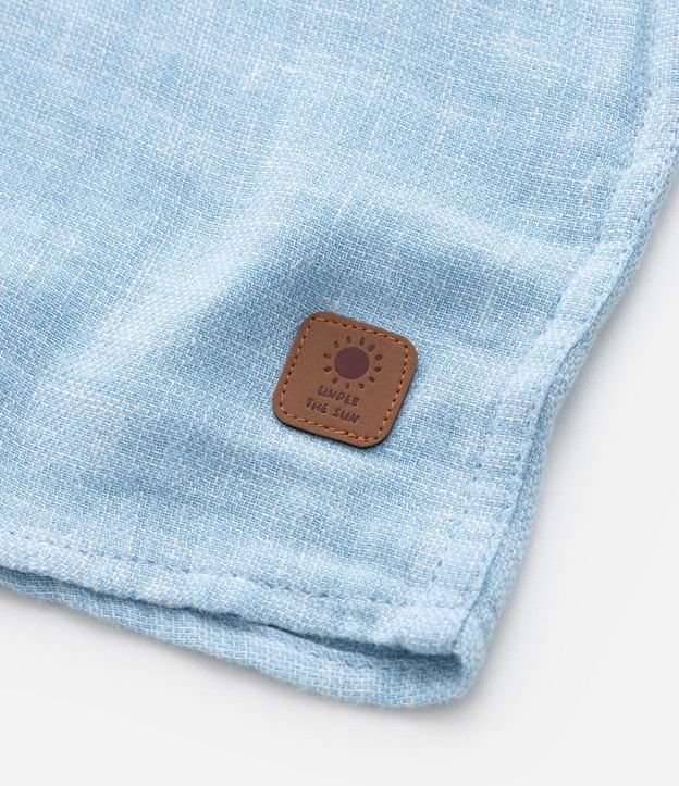 Camisa Infantil en Viscolino con Pequeño Bolsillo - Talle 1 a 4 años 7