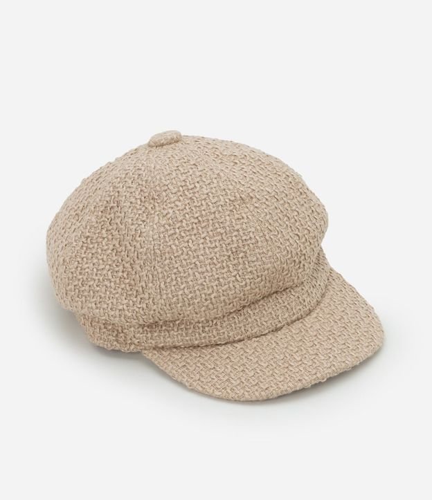 Boina en Tweed con Aba Curva 3