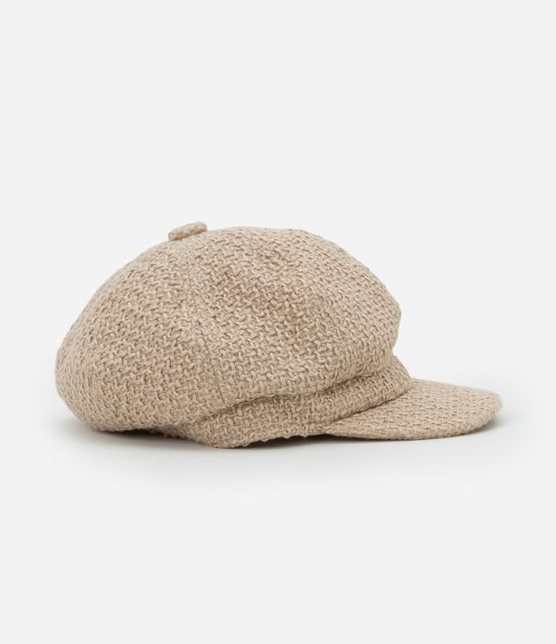 Boina en Tweed con Aba Curva 4