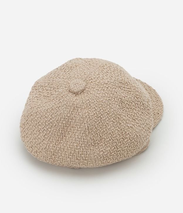 Boina en Tweed con Aba Curva 5