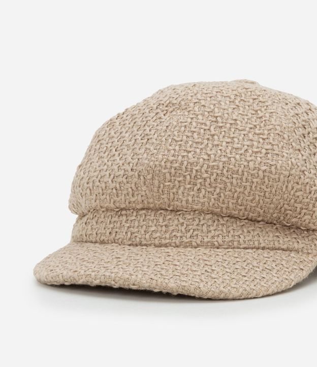 Boina en Tweed con Aba Curva 6