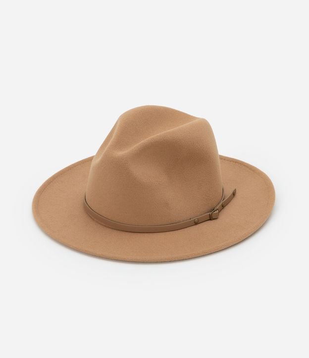 Sombrero Cowboy de Gamuza con Detalle de Hebilla