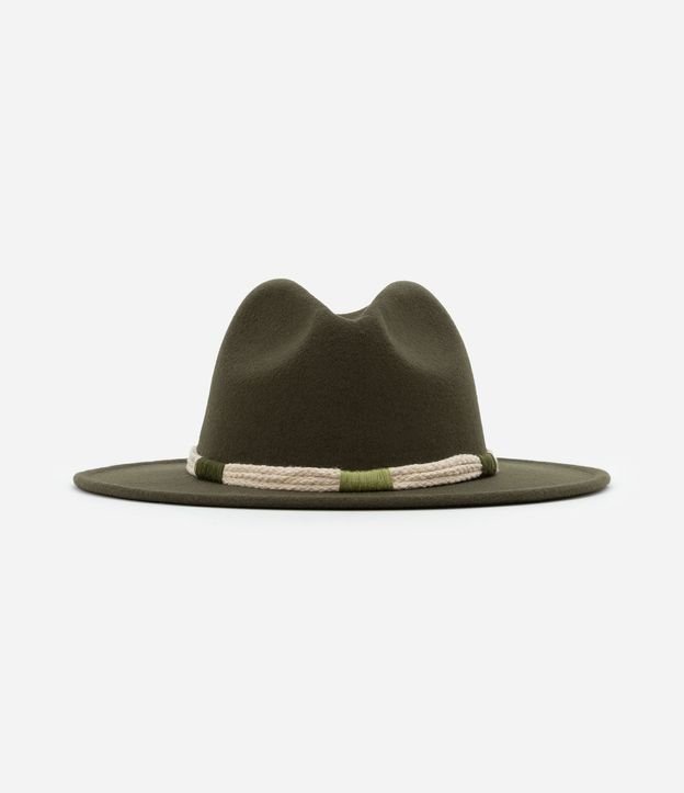 Sombrero con Cordas en el Ala  y Lineas Contrastantes 3