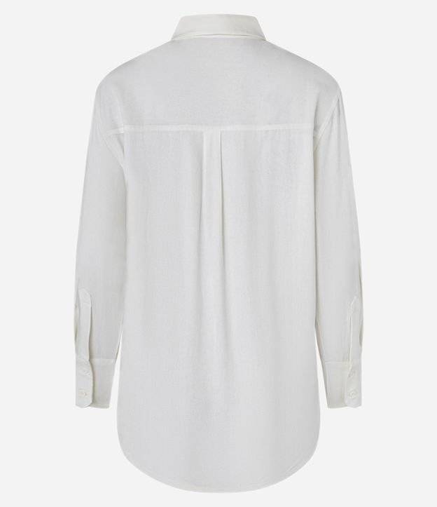 Camisa Básica en Viscolino con Abotonado 10