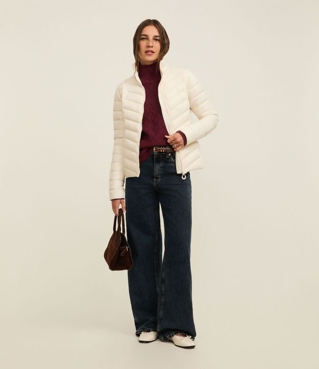 Campera Puffer Ultraligera en Poliamida con Bolsita 2