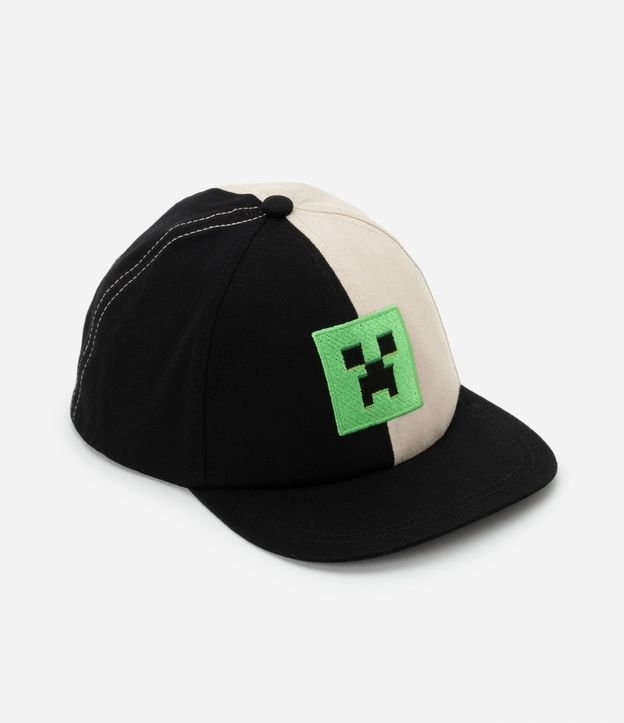 Gorra Ala Recta Infantil con Bordado Minecraft - Talle Ú