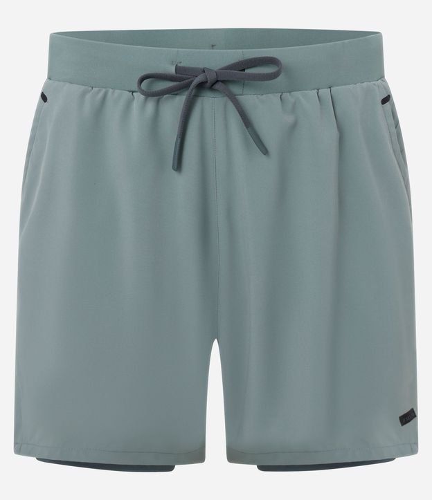 Bermuda Deportiva con Short de Compresión 9