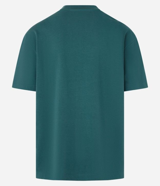 Remera Relaxed en Algodón con Efecto Grueso 6
