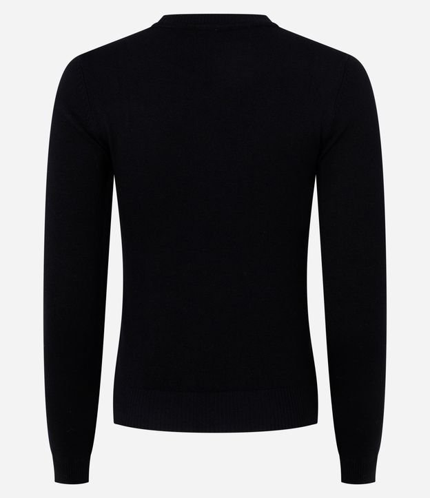 Blusa en Punto con Puño Bajo 6