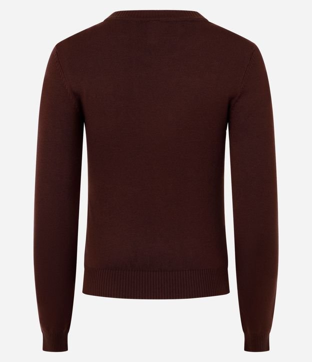 Blusa en Punto con Puño Bajo 6
