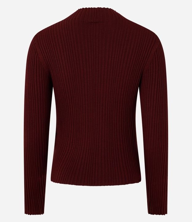 Blusa en Punto con Cuello Alto 8