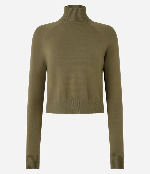 Blusa de Punto con Cuello Alto 4