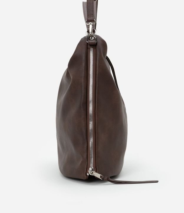 Bolso Hobo Grande Desestructurada con Correas Dobles 4