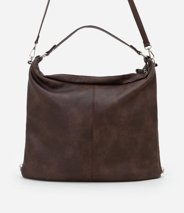 Bolso Hobo Grande Desestructurada con Correas Dobles 5