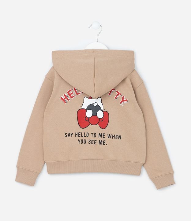 Campera Infantil con Estampa Frente y espalda Hello Kitty - Talle 5 a 14 años 2