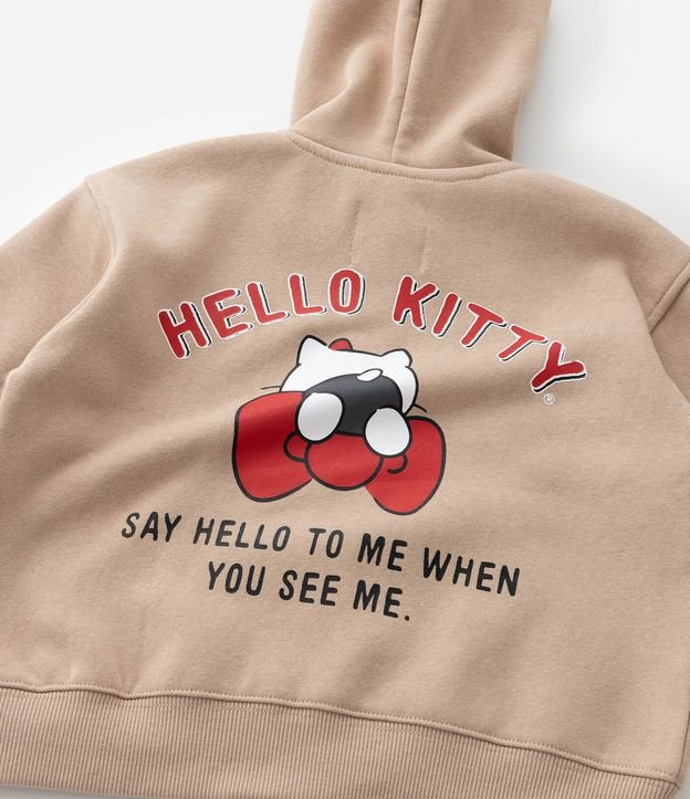 Campera Infantil con Estampa Frente y espalda Hello Kitty - Talle 5 a 14 años 7