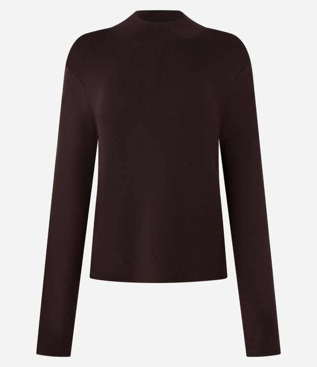 Blusa de Punto con Cuello Alto 5