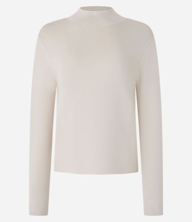 Blusa de Punto con Cuello Alto 5