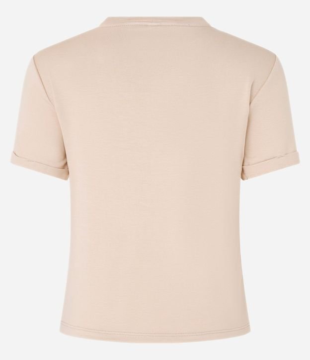 Blusa Básica en Viscosa con Manga Dobrada 9