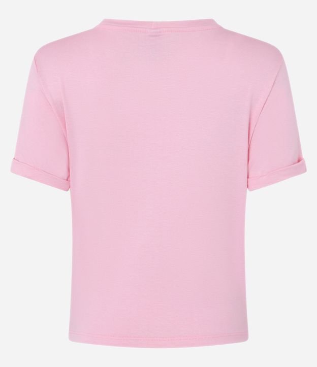 Blusa Básica en Viscosa con Manga Dobrada 5