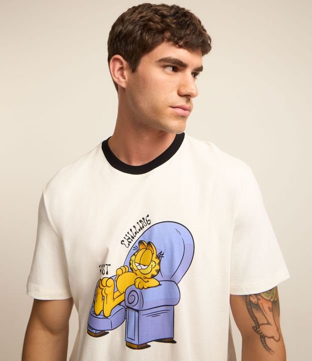 Pijama corto en Algodón con Estampa Garfield 3