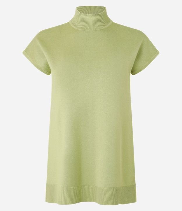 Blusa en Punto con Cuello Alto 5