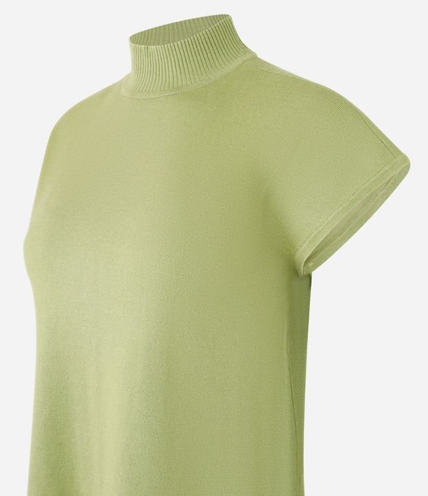 Blusa en Punto con Cuello Alto 6