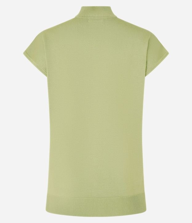 Blusa en Punto con Cuello Alto 7