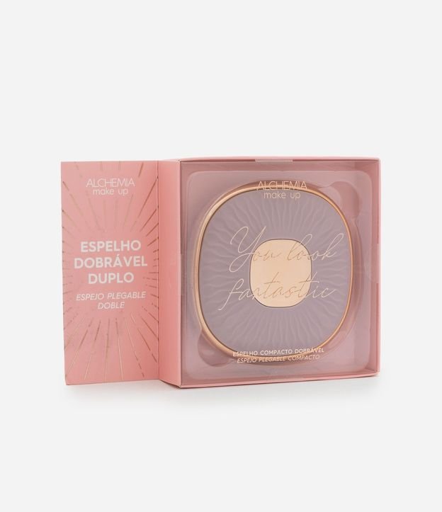 Espejo plegable Rose Glow Alchemia