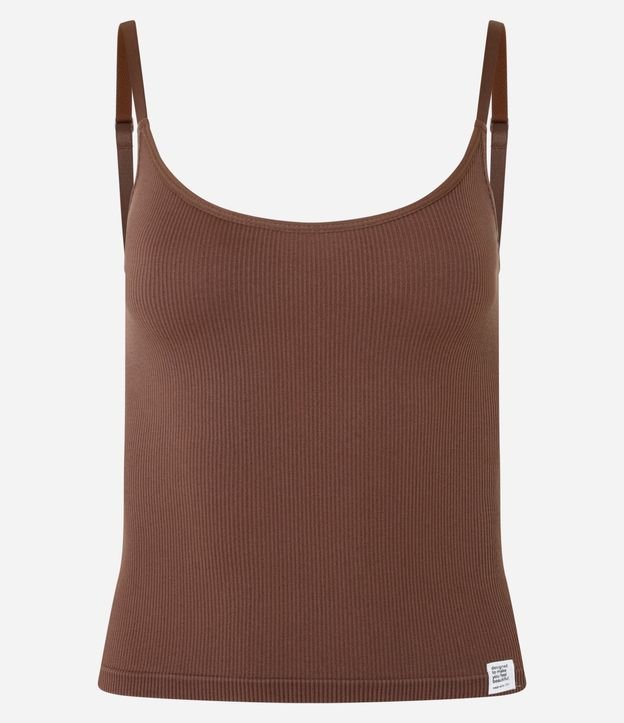 Camisete Seamless Texturizada con Breteles Ajustables
