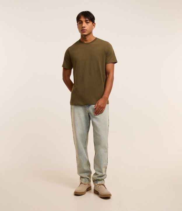 Remera Regular Básica en Algodón 4