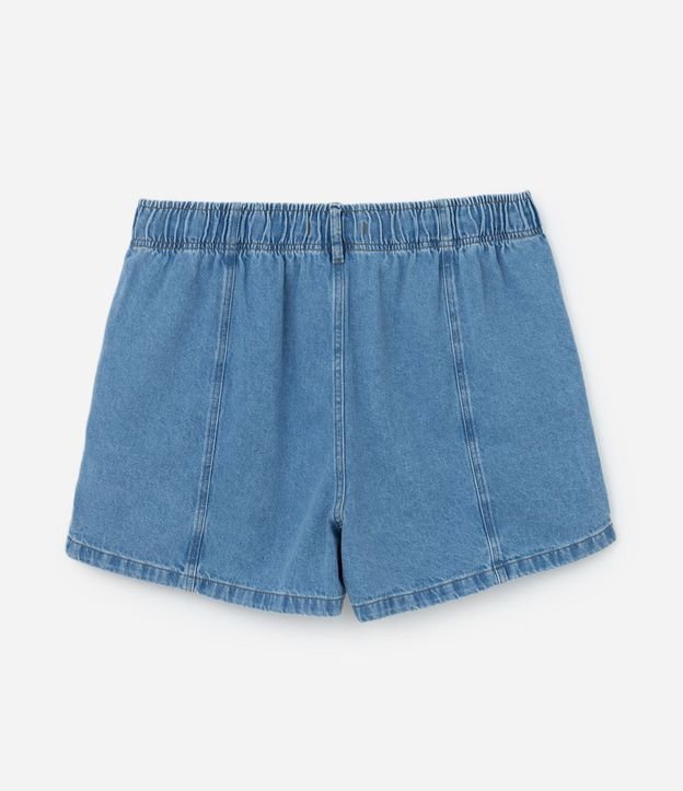 Short Clochard en Jeans con Bolsillo Cuchillo Curve & Plus Size 6