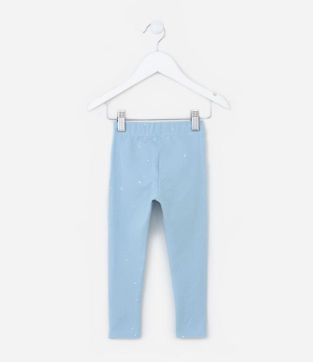 Pantalón Legging Infantil en Cotton con Purpurina - Talle 1 a 5 años 2