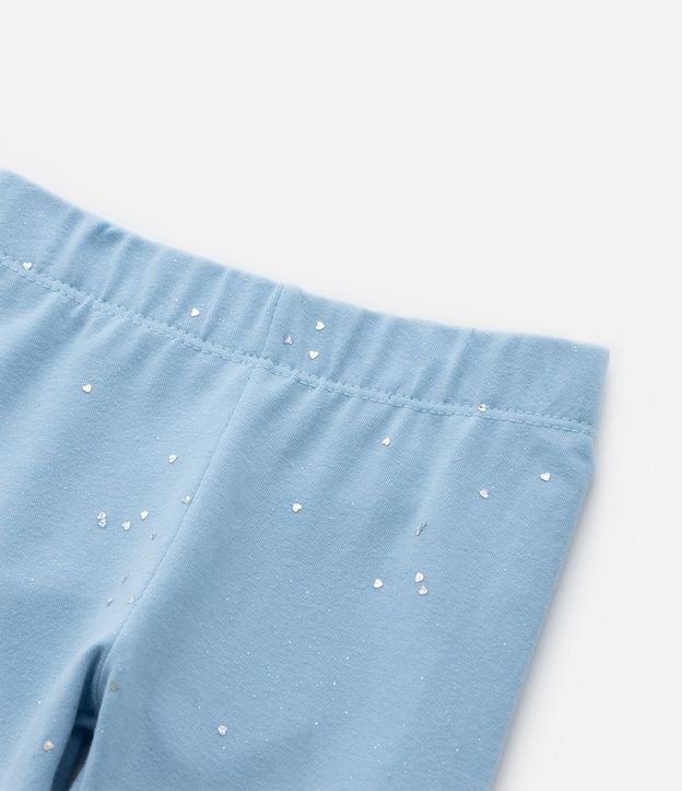 Pantalón Legging Infantil en Cotton con Purpurina - Talle 1 a 5 años 4