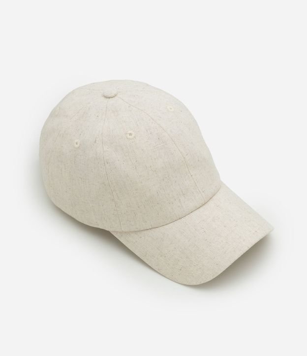 Gorra Aba Curva en Lino y Viscosa 2