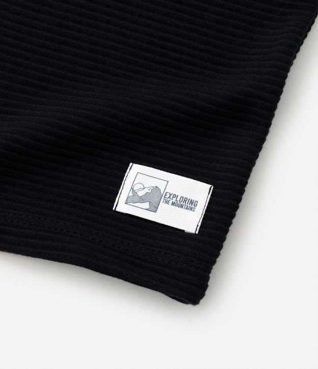Remera Infantil Texturizada con Etiqueta en la Parte Baja - Talle 5 a 14 años 7