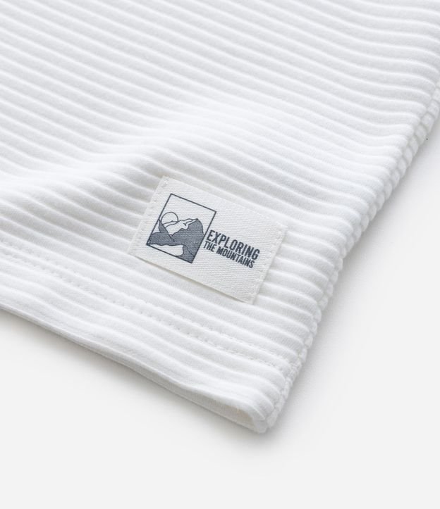 Remera Infantil Texturizada con Etiqueta en la Parte Baja - Talle 5 a 14 años 7