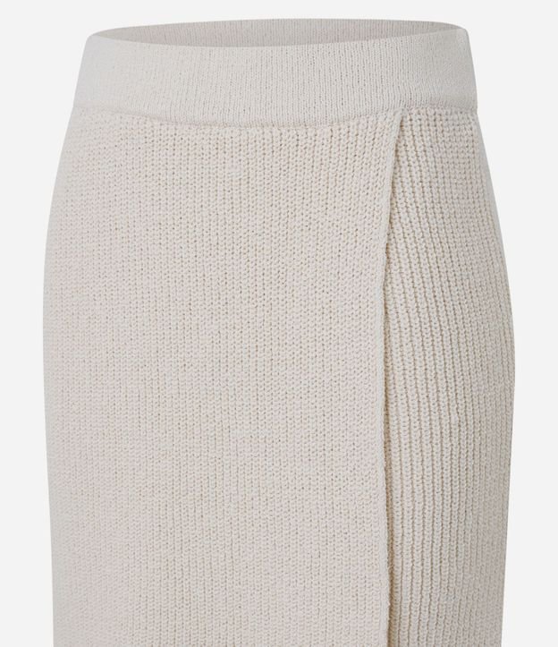 Pollera Evasê New Midi en Punto con traspase 10