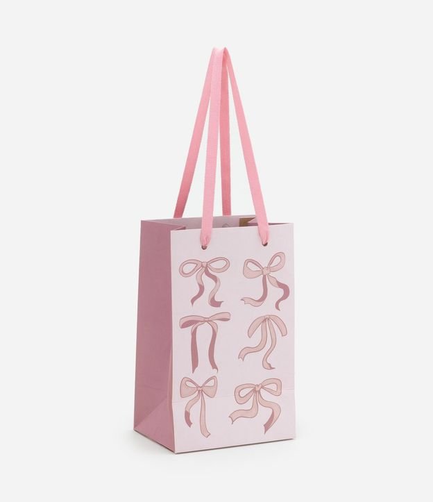 Embalaje de Regalo Pequena con Estampa de Lacitos