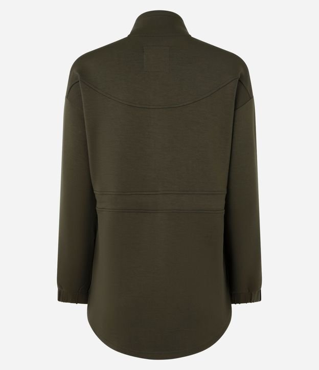 Campera Parka Deportiva en Modal con Cuello Alto 6