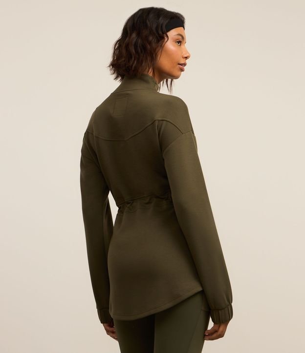 Campera Parka Deportiva en Modal con Cuello Alto 3