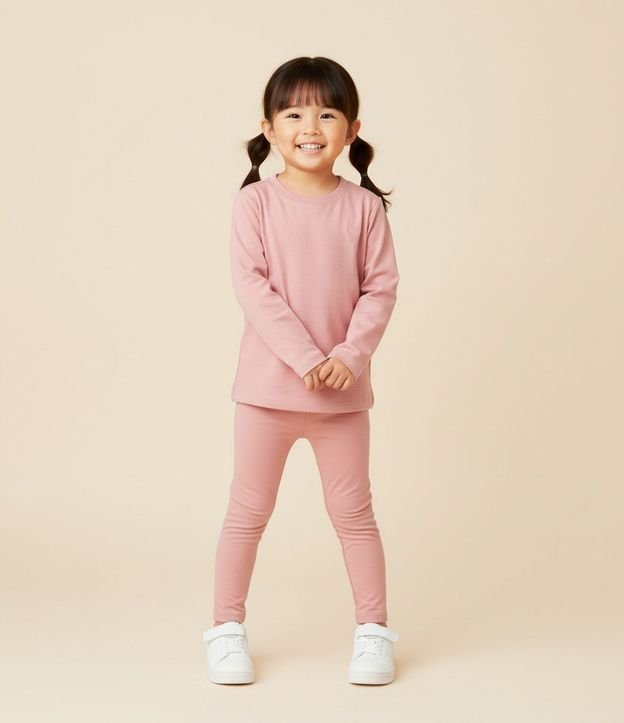 Pantalón Legging Infantil en Algodón Calentito - Talle 1 a 5 años