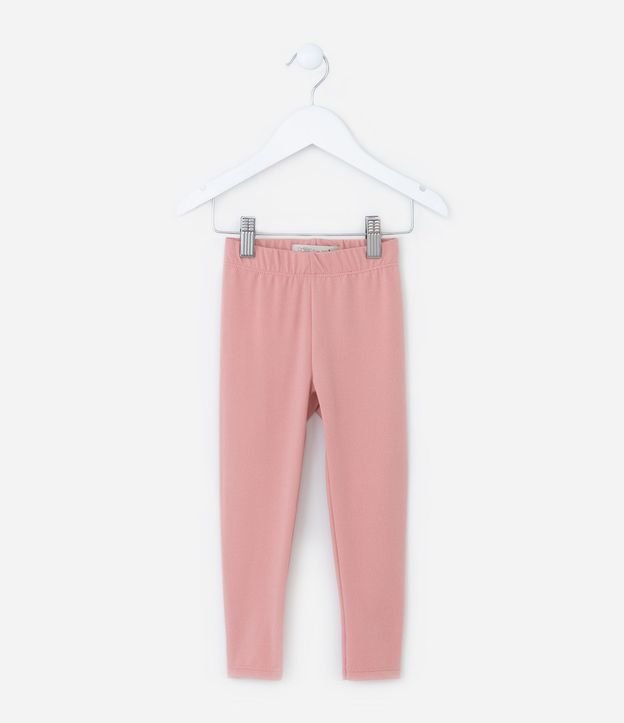 Pantalón Legging Infantil en Algodón Calentito - Talle 1 a 5 años 2